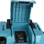 Makita 18V støvsuger. Nærbillede af produktfunktion