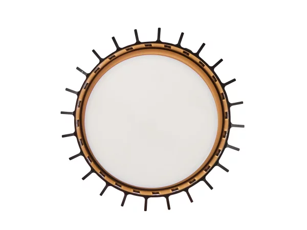 Nordlux Aludra loftlampe. Ses fra siden