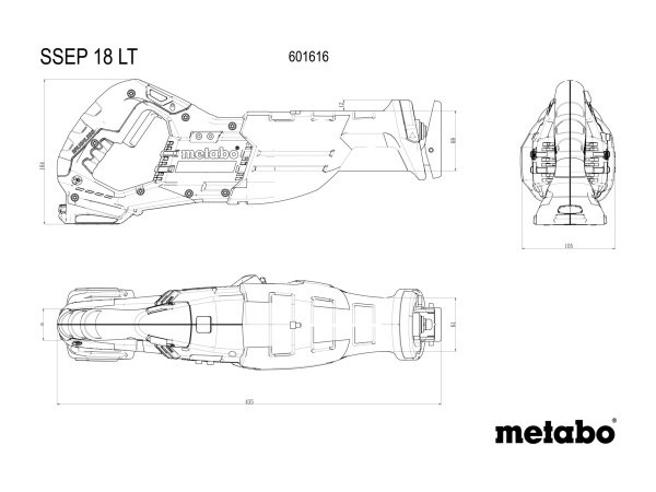 Metabo akkubajonetsav