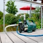 Metabo husvandværk, produkt i udendørsmiljø