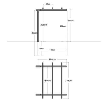 Plus Pergola Dobbelt