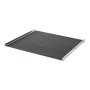 Morsø stålplade (pastry board) t/Garden & Terra. Billedet viser produktet fra en skrå vinkel.