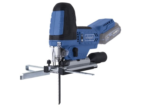 Scheppach stiksav BC-JS254-X 20V, solo. Billedet viser produktet med hvid baggrund