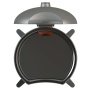 Morsø El Medio grillplade t/El Medio bordgrill. Billedet viser produktet i grill.