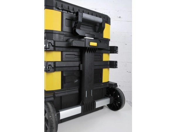 Stanley værkstedsvogn gul/sort