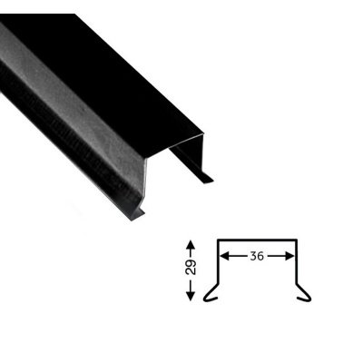 Icopal sternkapsel sort aluminium