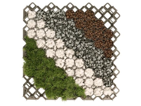 Multigrass armering, sort