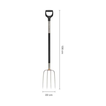 Fiskars Ergonomic kompostgreb