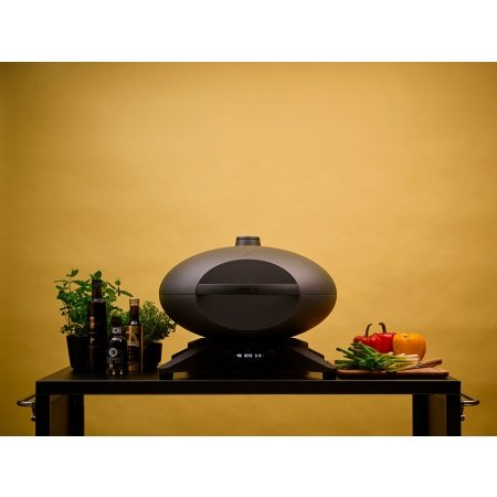 Morsø El Medio bordgrill. El. Billedet viser produkt lukket med hvid baggrund.