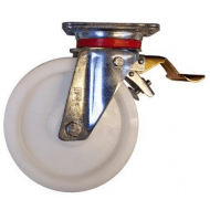 Jumbo hjul Ø20cm m/bremse Jumbo hjul Ø20cm m/bremse