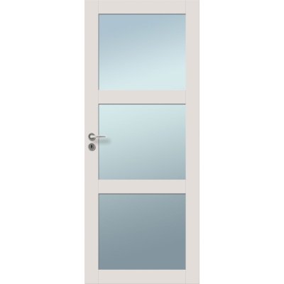 Høgild Massiv dør 3/1 glasfelt