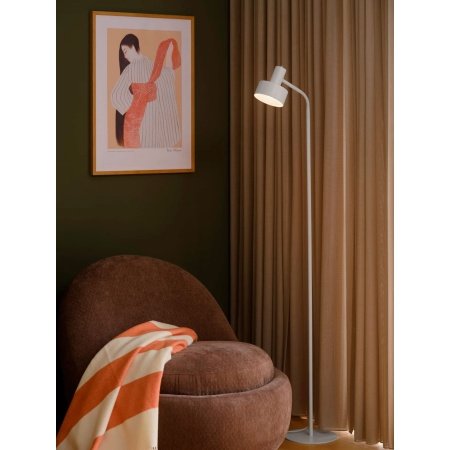 Nordlux Matis gulvlampe Nordlux Matis gulvlampe i hvid. Billedet viser produktet med hvid baggrund.