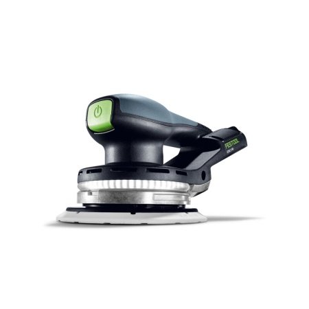 Festool excentersliber ETSC 2 150-Basic. Billedet viser produktet samt tilbehør