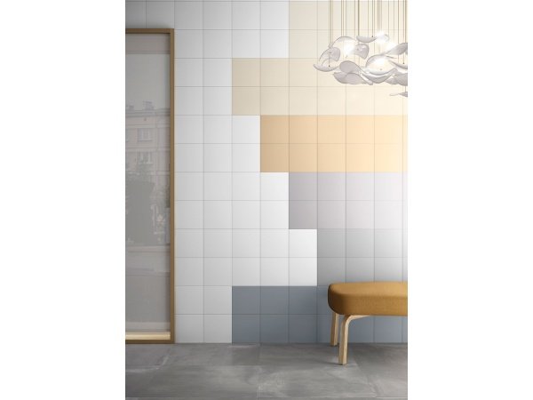 Recer Neve vægfliser Recer Neve vægfliser er hvide og glatte fliser