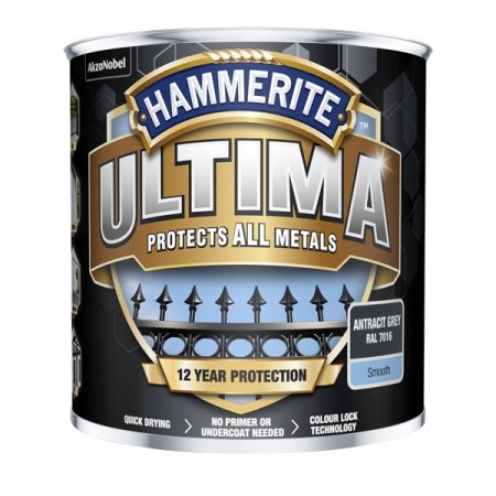 Hammerite Ultima glat antracit