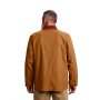 Carhartt Duck Loose Fit Chore frakke 106675BRN. Billedet viser produktet bagfra.