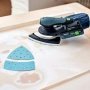Festool slibepapir. Produkt vises i miljø