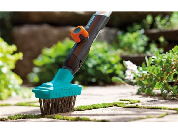 Gardena fugebørste med skaft