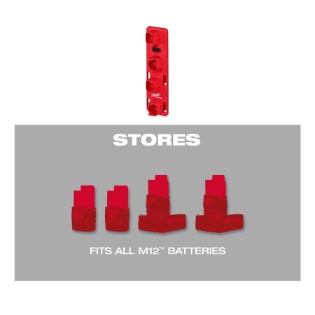 Milwaukee batteriholder