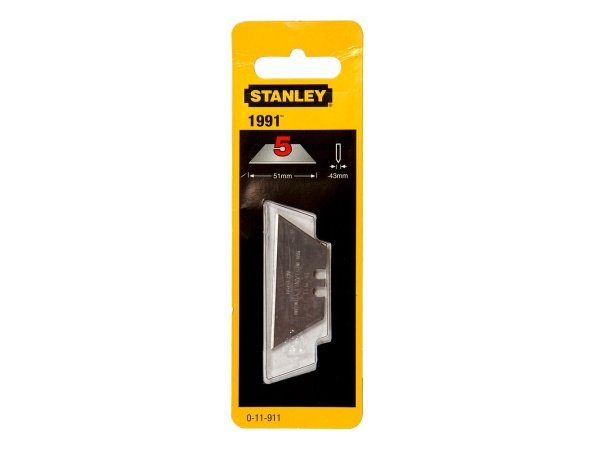 Stanely knivblade 1991 5 stk. Billedet viser antallet af produktet.
