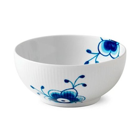 Royal Copenhagen Blå Mega Riflet skål 15 cm Royal Copenhagen Blå Mega Riflet skål 15 cm. Skål 455