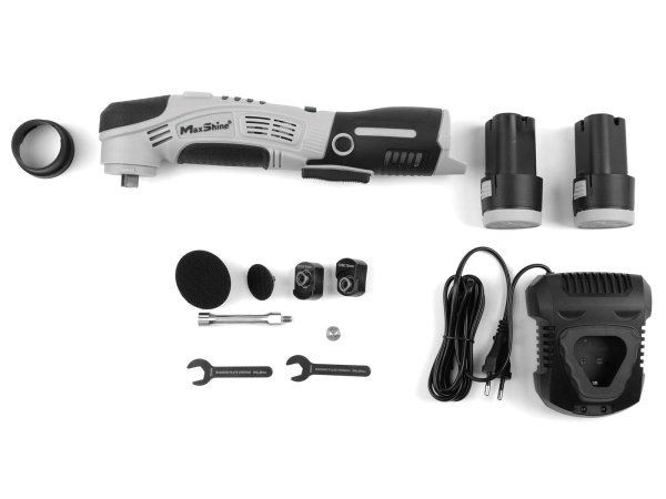 Maxshine Mini polermaskine kit Maxshine Mini 12 V polermaskine kit. Billedet viser polermaskine.