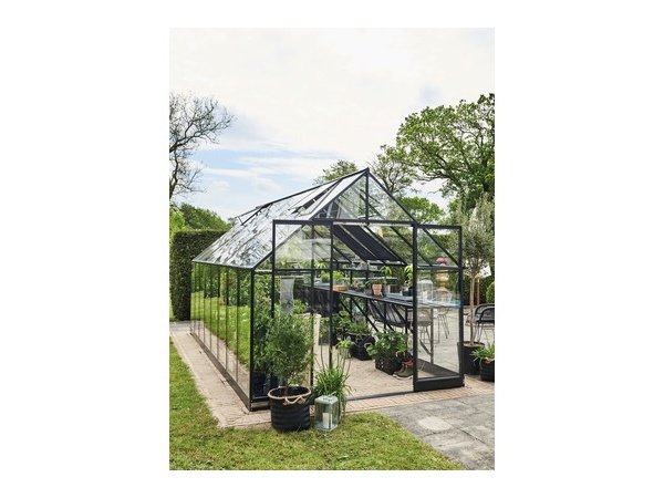 Halls Qube 816 13m² drivhus