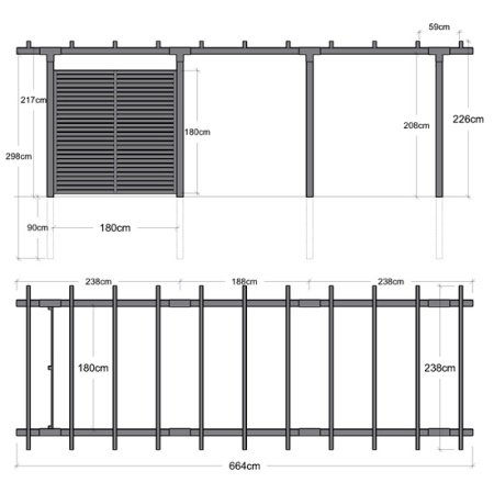 Plus Pergola Dobbelt
