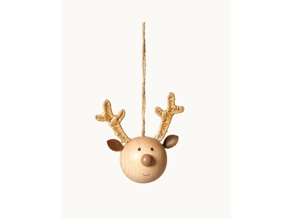 Dacore træ elg m/jutesnor Dacore træ elg m/jutesnor 8,3 x 4,5 x 8,2 cm. Perfekt som julepynt. 819233