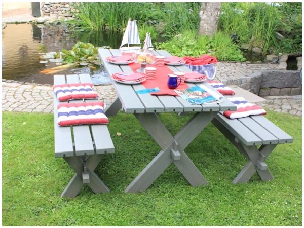 Plus nostalgi bord-/bænkesæt