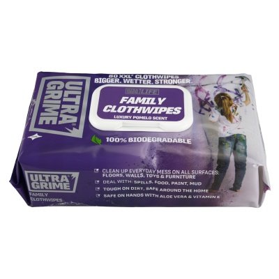 Ultragrime life family wipes