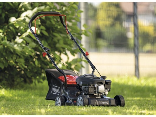 Scheppach plæneklipper Scheppach plæneklipper med opsamler