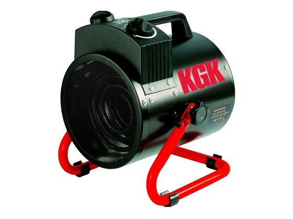 KGK varmeblæser 2 kW KGK varmeblæser 2 kW, m/230V stik