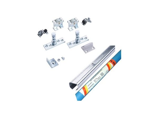 Svalk skydedørsskinne 200cm