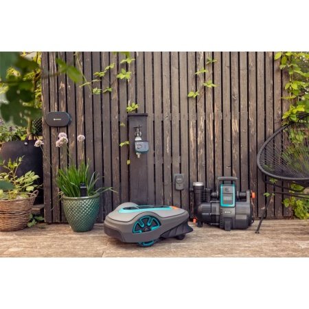 Gardena Smart gateway Gardena Smart gateway m/kabel & strømforsyning 970527401. Billedet viser produktet med hvid baggrund.