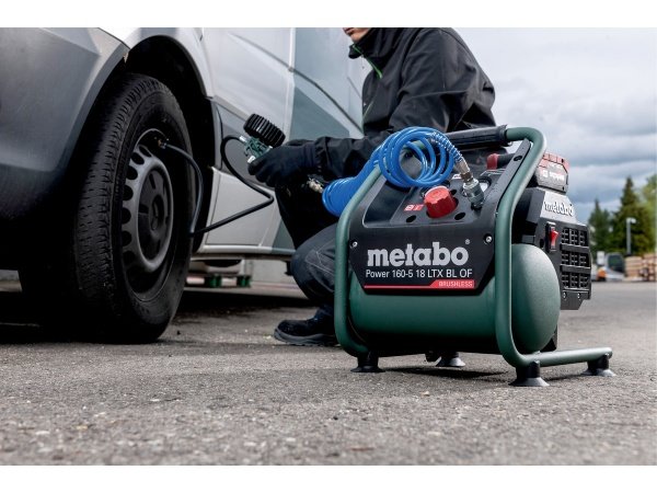 Metabo akku kompressor Power 160-5 18 LTX BL OF Metabo akku kompressor