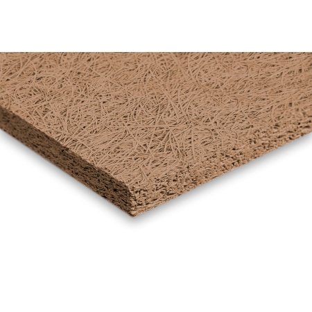 Akustikplade træbeton loftplade med ekstra fin struktur til loft og væg