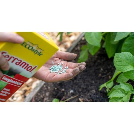 Ecostyle Ferramol sneglefri 500 gr. Billedet viser produktet med hvid baggrund.