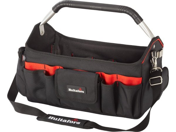 Hultafors åben værktøjstaske i kraftigt og slidstærkt materiale 