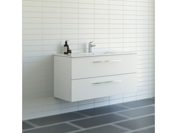 Scanbad Multo møbelsæt Hvidmat