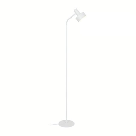 Nordlux Matis gulvlampe i hvid. Billedet viser produktet med hvid baggrund.