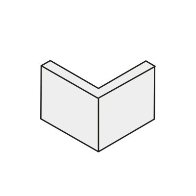 IBF Parkline Støttemur 80 80 x 80 x 45 cm