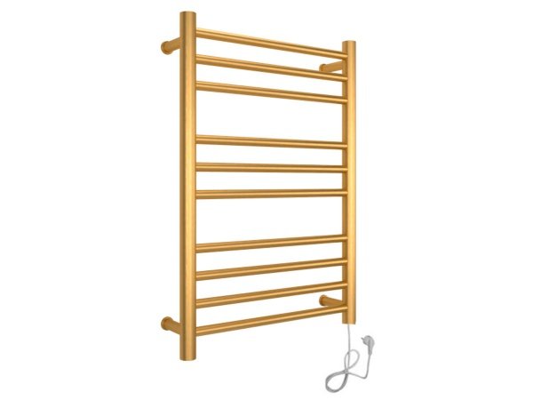 Adora el-håndklædetørrer 78 x 50 cm 85W guld rustfrit stål