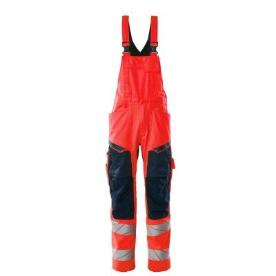Rød/mørk marine