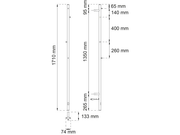 Håndklædetørrer Heather 01