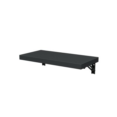 Morsø Garden & Terra sidebord i sort. Billedet viser produktet forfra.