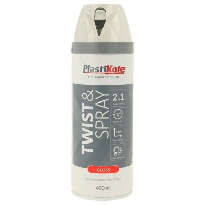 Plasti-kote hvid blank 9010