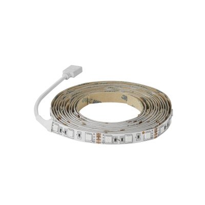 Nordlux LED musik-strips Hvid, trinløs 3 mtr. Billedet viser produkt med hvid baggrund.
