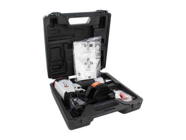 Paslode RNC45R tromlesømpistol til tagpap med asfaltsøm 16–45 mm. Billedet viser produktet med hvid baggrund.