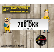 10-4 gavekort kr. 700,- 10-4 gavekort kr. 700,-